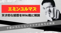 エミンユルマズの予想は当たらない？天才的な経歴をWiki風に解説