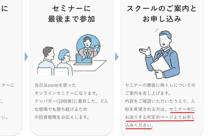 株トレマスタースクールの入会方法