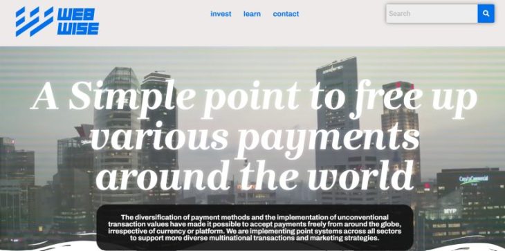 WEBWISE SOLUTION PTE. LTD.公式サイト