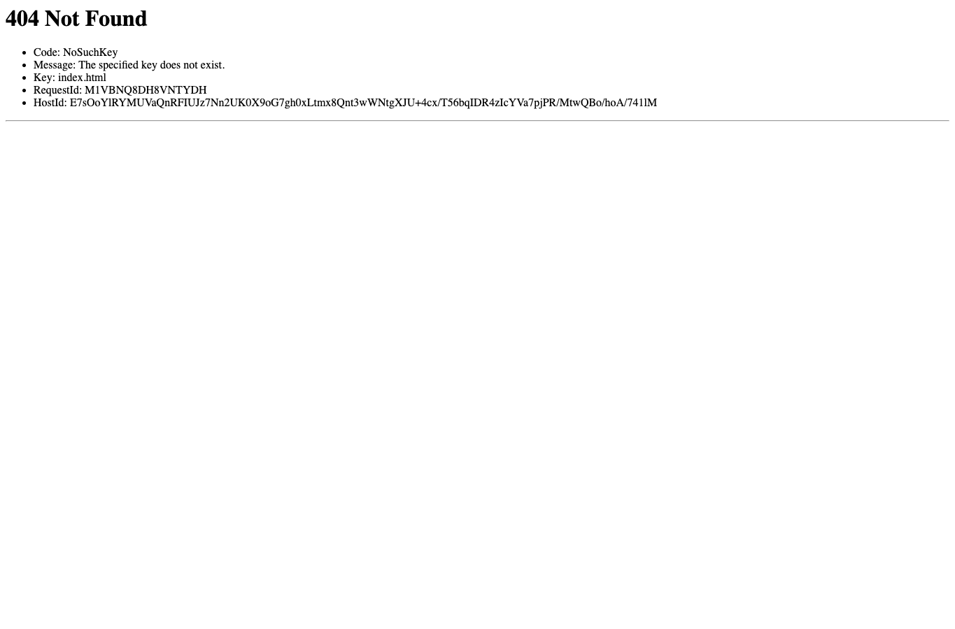 坂本よしたか公式HPの404表示
